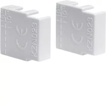 Hager End Cap 2+3-Pole KZN023 for Busbar