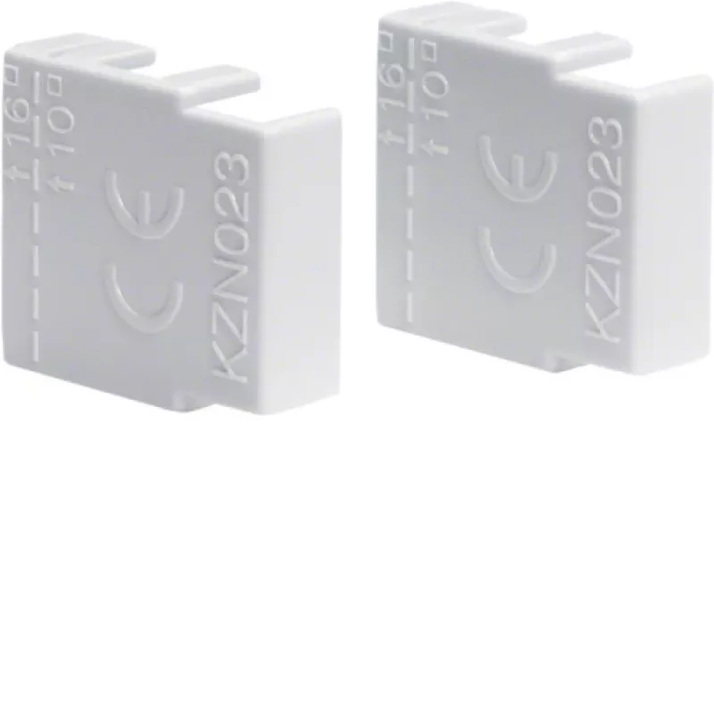 Hager End Cap 2+3-Pole KZN023 for Busbar