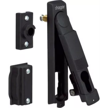Hager FZ535N Universal Swing Handle, Black