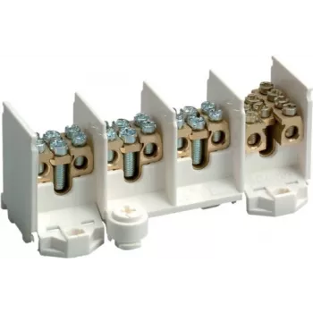 Hager K29N 4-Pole Main Line Terminal Block 25/2x16 mm² Grey