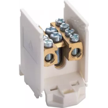 HAGER Main Line Terminal K03SN 1-Pole 1x25/4x16 mm² Grey
