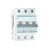 Hager MBN316 3-Pole 16A B-Curve 6kA Miniature Circuit Breaker, 3 Module Width