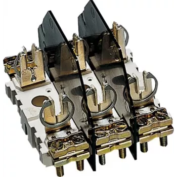 Hager NH00 Fuse Switch Disconnector Base, 3-Pole, 160 A, 690 V AC, Screw Terminals, Grey