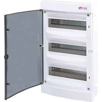 HAGER Plastic Distribution Board PT 36M 3x12M N+PE IP40