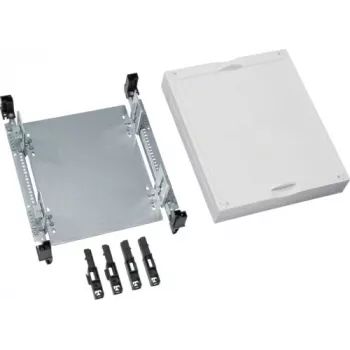 Hager UD21C1 Universal Module Mounting Plate 300x250mm Galvanized Steel