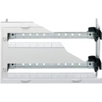 Hager UD22B3 Stainless Steel Flush-Mounted Distribution Board Enclosure, 2 Rows, 24 Modules, 500x300x125 mm