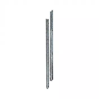 Hager UN07A Universal Mounting Rail, Stainless Steel, 1047 mm Length, 2 Pieces