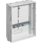 Hager universN Meter Mounting Plate 300x250mm Galvanized Steel U961N