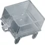 Hager universZ Sealing Cover U841, 2.5 PLE, Snap-in, Light Grey