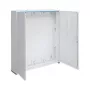 Hager universZ ZB34S Universal Meter Cabinet, 1100x1050x205mm, 336 PLE, White