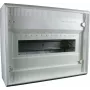 Hager VA12CN Volta Surface-Mounted Distribution Board, 1 Row, 12 Modules, IP30, White