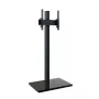HAGOR comPROnents Elia 160 Floor Stand for 46-65 inch Screens - High Gloss Black Aluminium 3340