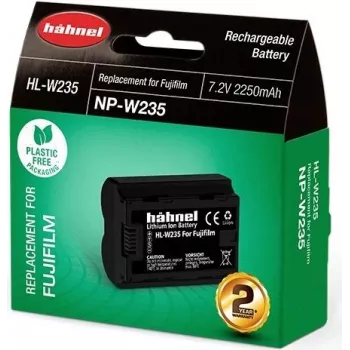 Hähnel HL-W235 Lithium-Ion Battery for Fujifilm (2250 mAh, 7.2 V, 16.2 Wh, Replacement for NP-W235) 10002067