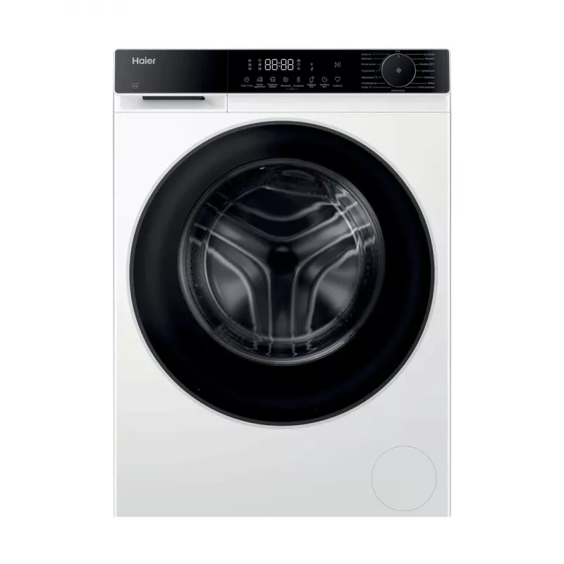 Haier X5 HW80-BP14357ETUPL 8 kg 1400 rpm Front Load Washing Machine with Wi-Fi, Steam, Inverter Motor - White
