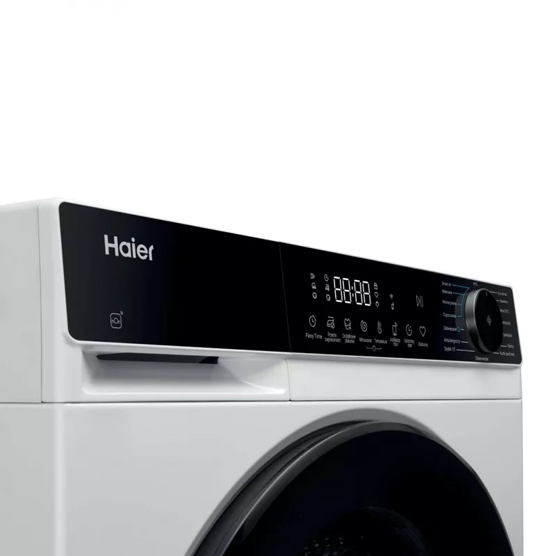 Haier X5 HW80-BP14357ETUPL 8 kg 1400 rpm Front Load Washing Machine with Wi-Fi, Steam, Inverter Motor - White