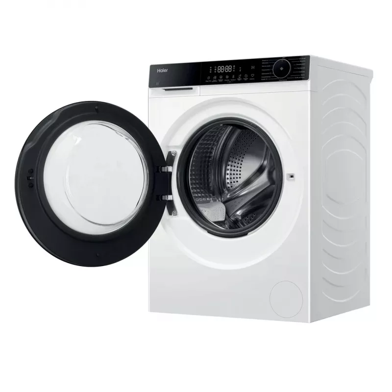 Haier X5 HW80-BP14357ETUPL 8 kg 1400 rpm Front Load Washing Machine with Wi-Fi, Steam, Inverter Motor - White
