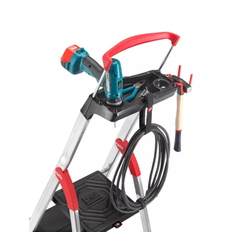HAILO Household Ladder L100 TopLine Aluminium 8 Steps
