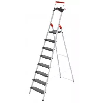 HAILO Household Ladder L100 TopLine Aluminium 8 Steps