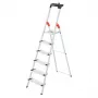 HAILO Household Ladder L80 ComfortLine Aluminium 6 Steps