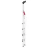 HAILO Household Step Ladder L80 ComfortLine Aluminium 5 Steps