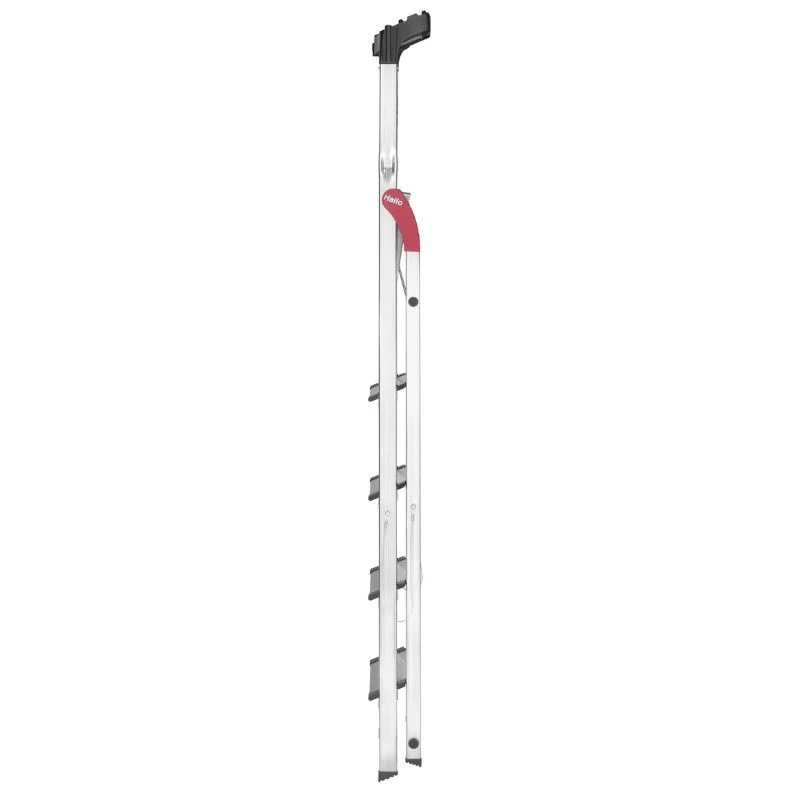 HAILO Household Step Ladder L80 ComfortLine Aluminium 5 Steps