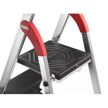 HAILO L100 TopLine Aluminium 4-Step Household Ladder