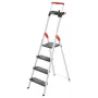 HAILO L100 TopLine Aluminium 4-Step Household Ladder