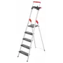 HAILO L100 TopLine Aluminium Household Step Ladder, 5 Steps