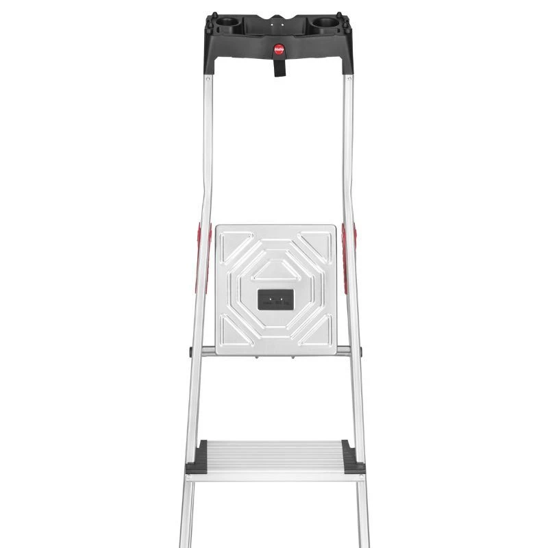 HAILO L80 ComfortLine Aluminium Step Ladder, 8 Steps
