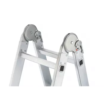 HAILO M60 Universal Ladder Aluminium 4x3 Steps Multi-Purpose Articulated