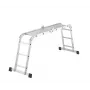 HAILO M60 Universal Ladder Aluminium 4x3 Steps Multi-Purpose Articulated