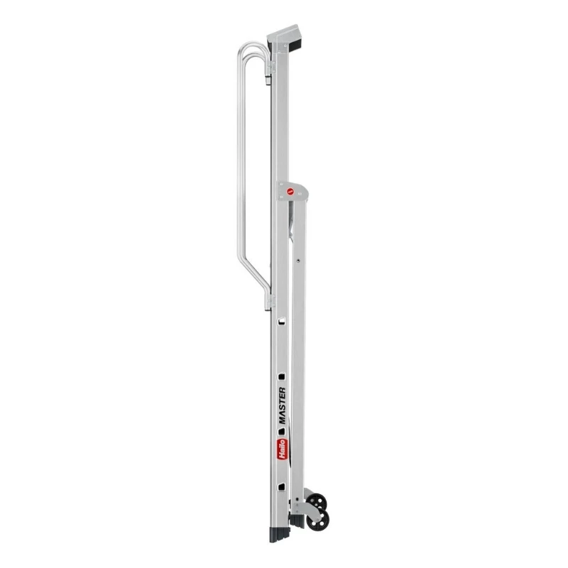 HAILO Master P80 Mobile Platform Ladder, Aluminium, 7 Steps