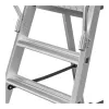 HAILO Master P80 Mobile Platform Ladder, Aluminium, 7 Steps