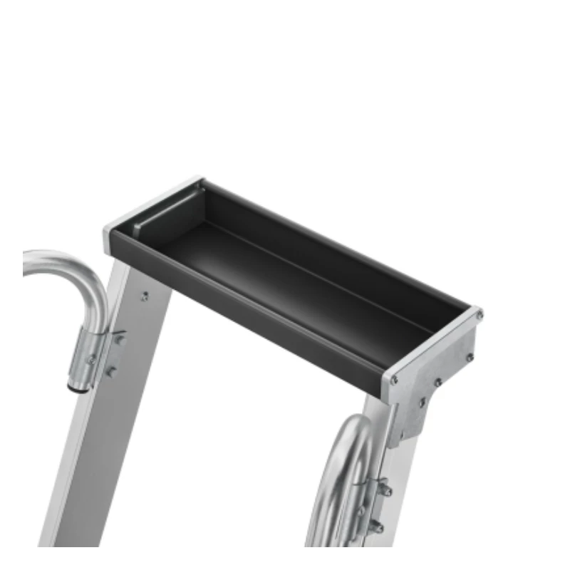 HAILO Master P80 Mobile Platform Ladder, Aluminium, 7 Steps