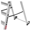 HAILO Master P80 Mobile Platform Ladder, Aluminium, 7 Steps