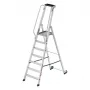 HAILO Master P80 Mobile Platform Ladder, Aluminium, 7 Steps