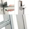 Hailo S100 ProfiLOT Combination Ladder, Aluminium, 2x6+1x5 Rungs, 3-Part, Max. Load 150 kg