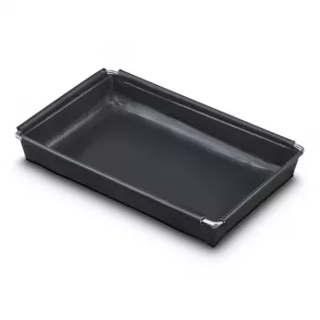 Hama Air Fryer Liner, Non-Stick, Oven-Safe, 12.5 x 20 cm, Black 00002925