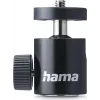 Hama Ball Head for Tripods, 50 mm Height, 1/4 inch Thread, Ø 30 mm, Black 00005001