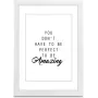 Hama Chiaro Plastic Picture Frame, White, 10 x 15 cm 00193274