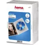 Hama DVD Jewel Case, 1 Disc Capacity, Clear, Pack of 5 00083895