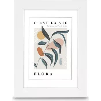 Hama Flora Plastic Frame, White, 20 x 30 cm 00193321
