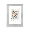 Hama Flora Plastic Picture Frame, Silver, 30 x 40 cm 00193312