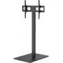 Hama Freestanding TV Stand, Swivelling, Height-Adjustable, for 37-75 inch TVs up to 40 kg, Black 00220912
