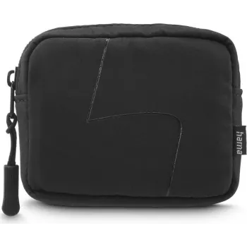Hama Headphone Case for In-Ear and Accessories, Carabiner, Organizer, Black (00231046)