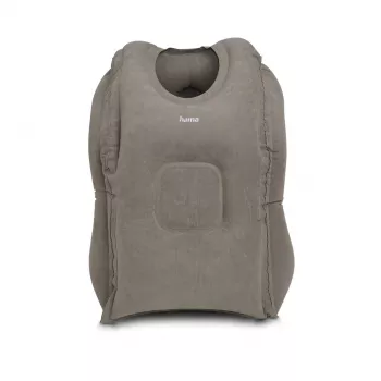 Hama Inflatable Ergonomic Travel Pillow, Grey 00178181