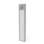 HAMA LED Night Light with Motion and Dusk Sensor, Rechargeable, Magnetic, Aluminum, 21 cm, Silver