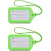 Hama Luggage Tag, 9 x 5 cm, 2-Pack, Green (00178162)