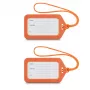 Hama Luggage Tag, 9 x 5 cm, Set of 2, Orange (00178163)