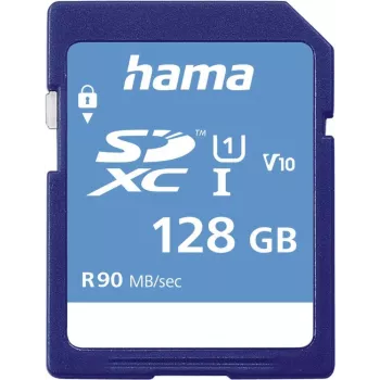 Hama SDXC 128GB Memory Card Class 10 UHS-I 00124137